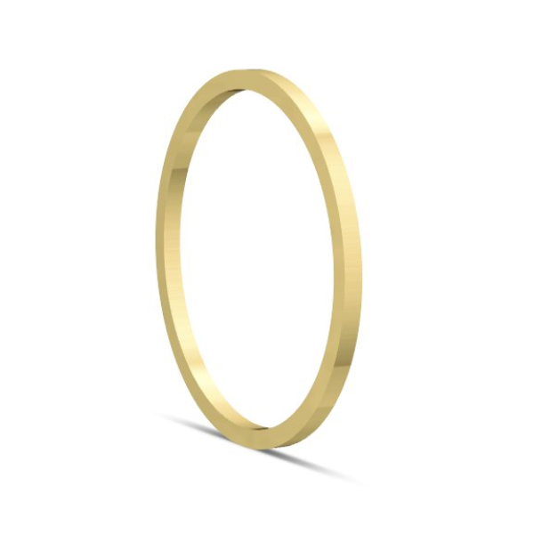 Aanschuifring 14-geel 1,00mm x 17,50 OP=OP